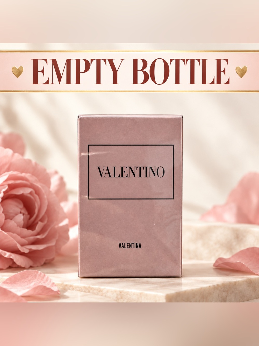 Valentino Valentina empty bottle